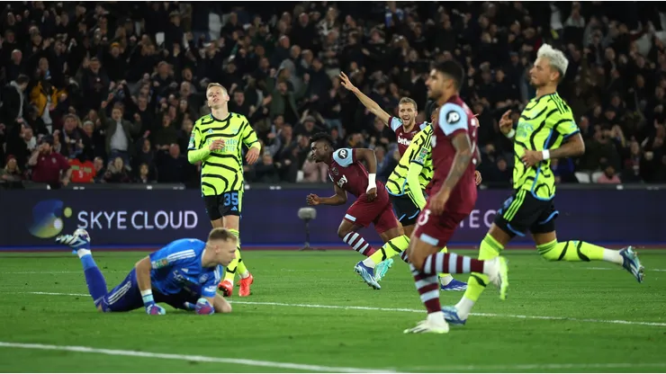 Arsenal quedó eliminado de la Carabao Cup a manos del West Ham United.