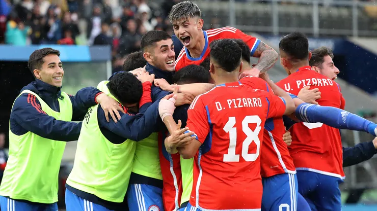 La selección chilena de fútbol masculino va por el oro en Santiago 2023.
