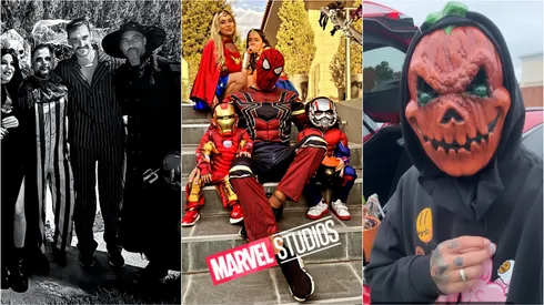 El fútbol chileno disfrutó de la fiesta de Halloween con tremendos disfraces.