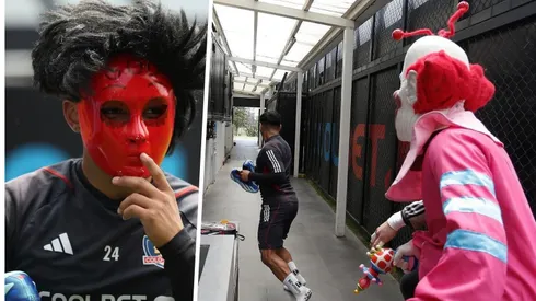 Thompson fue protagonista del Halloween en el Monumental.