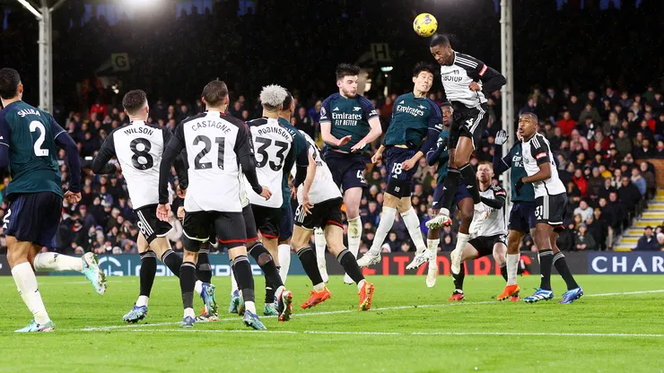 Gran victoria del Fulham, derrota de Arsenal.