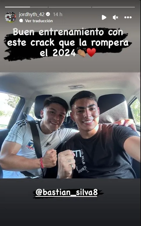 El apoyo de Thompson a su compañero de la juvenil alba