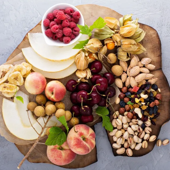 Tabla de picoteo dulce