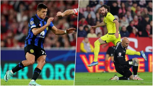 Alexis Sánchez y Ben Brereton