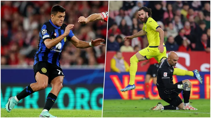 Alexis Sánchez y Ben Brereton