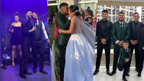 Paulo Díaz se casó y tuvo de invitados a varios rostros destacados del fútbol chileno.