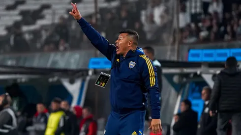 Jorge Almirón fue el DT de Boca en la Copa Libertadores 2023. Le ganó los dos partidos a Colo Colo en la fase de grupos.