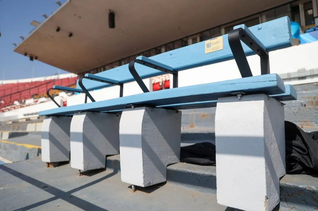 Materiales originales de la época se utilizaron para el homenaje a Pelé (Ministerio de Deportes)