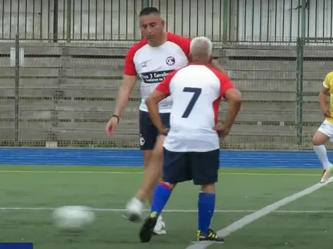 García espera club jugando una pichanga en Cartagena