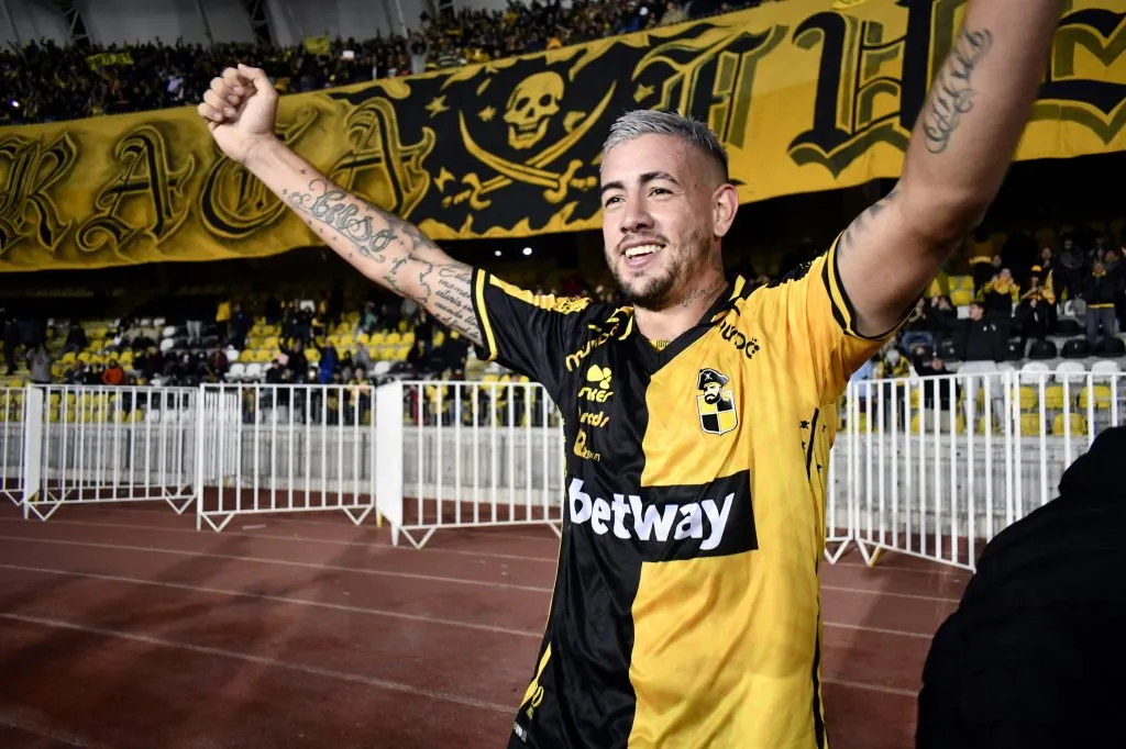 Rodrigo Holgado fue el segundo goleador del torneo 2023 con 16 goles, siendo superado por Fernando Zampedri por apenas un gol. | Foto: Photosport.