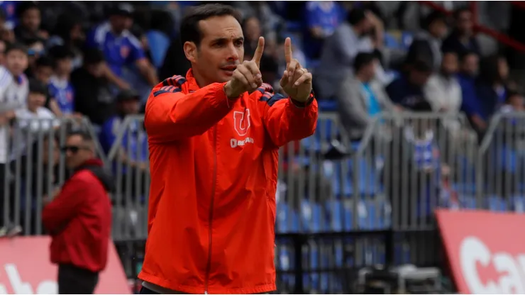 Sebastián Miranda fue técnico interino en Universidad de Chile el 2022.