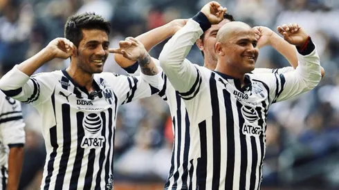 Walter Erviti y Humberto Suazo compartieron equipo en Monterrey.
