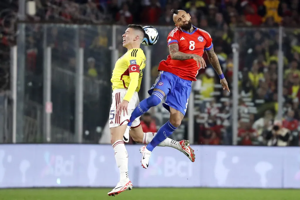 Arturo Vidal se perdió mucho de la segunda mitad del 2023 por una lesión en la rodilla derecha. | Foto: Getty Images.