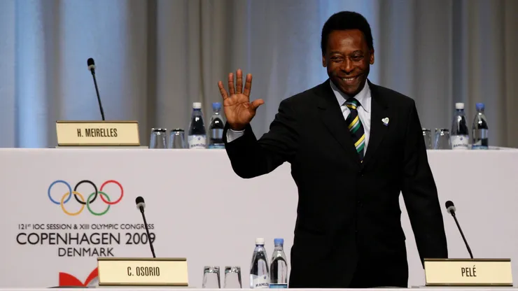 Pelé es una de las máxima leyendas del fútbol.