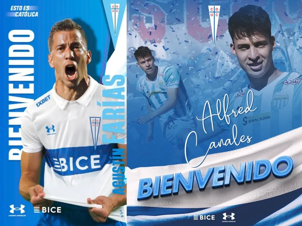 Universidad Católica anunció a sus primeros fichajes para el 2024 esta semana. | Foto: Cruzados