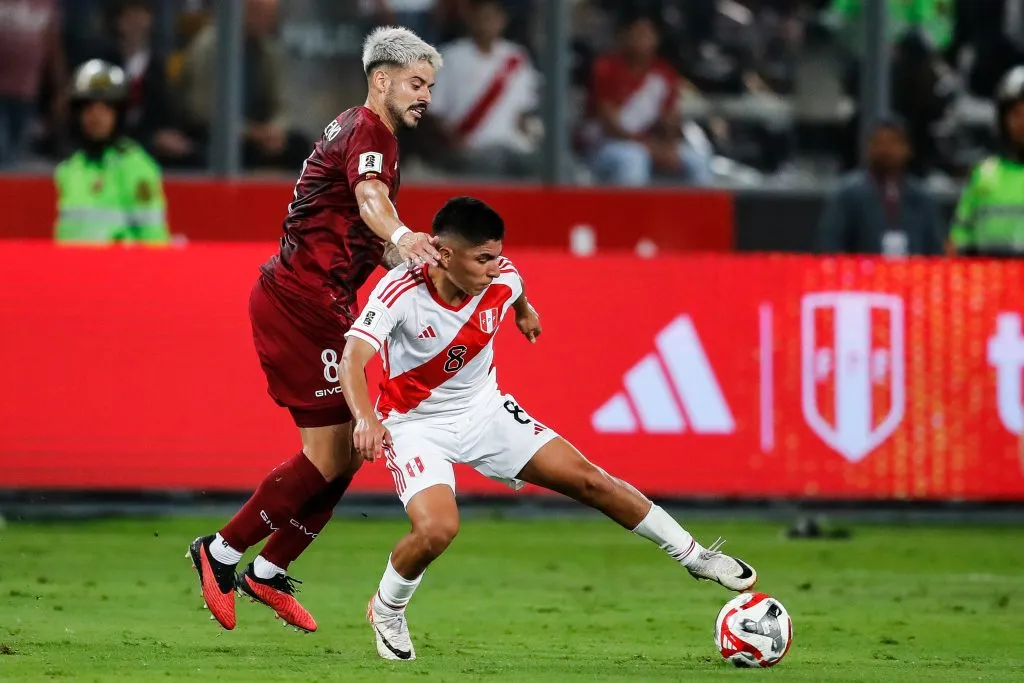Piero Quispe en la selección peruana.