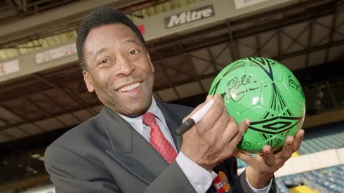 Pelé es una de las máximas leyendas del fútbol.