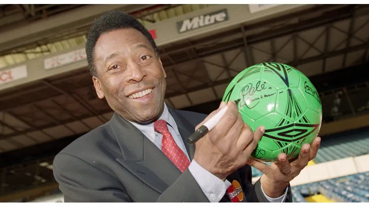 Pelé es una de las máximas leyendas del fútbol.