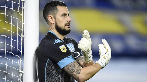 Gabriel Arias no está considerado como titular en Racing.