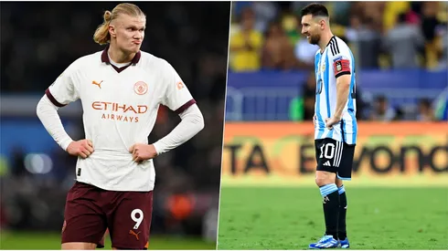 Erling Haaland acaba con una hegemonía planetaria de Lionel Messi.