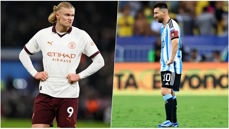 Erling Haaland acaba con una hegemonía planetaria de Lionel Messi.