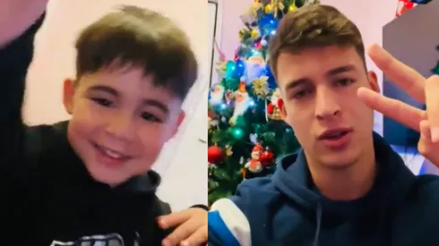 Alfred Canales tuvo un pequeño tierno compañero que se ganó el cariño de la hinchada de la UC en redes.