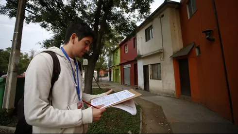 Censistas de la comuna de Santiago (Censo 2017)
