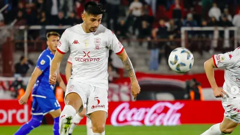 Williams Alarcón, de gran primer semestre en Huracán.