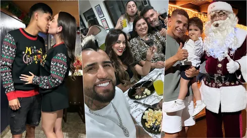 El fútbol chileno disfrutó en familia de las fiestas de Navidad.