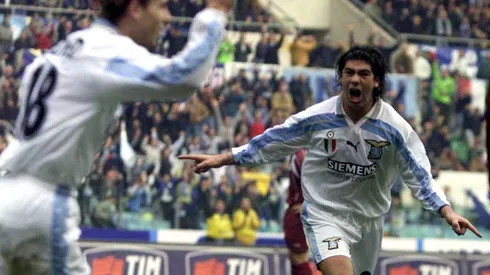Marcelo Salas jugó en la Lazio entre el 98 y el 2001.