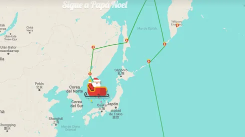 ¿Dónde viene el Viejito Pascuero? Así puedes ver su recorrido en vivo