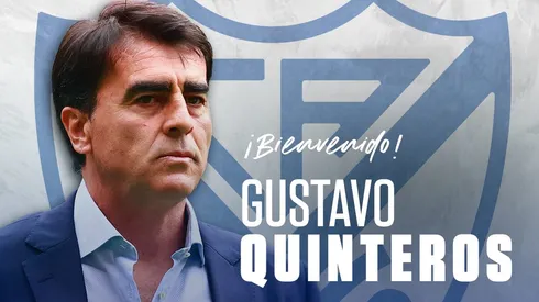 Gustavo Quinteros fue oficializado en Vélez Sarsfield.