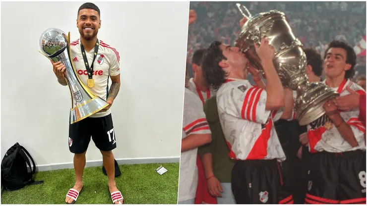Paulo Díaz y Marcelo Salas, los chilenos con más títulos en River.