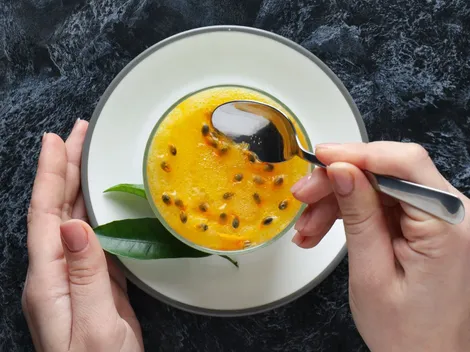 Receta de mousse de maracuyá