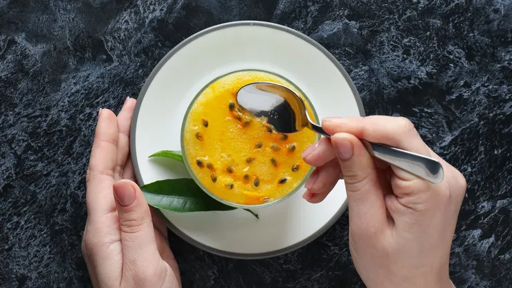 Mousse de maracuyá