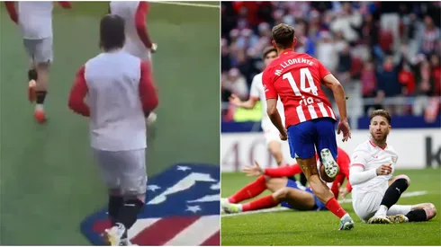 Sergio Ramos tuvo un duelo especial ante el Atlético de Madrid.