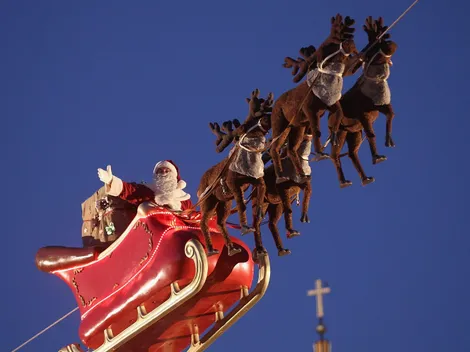 ¿Dónde viene el Viejo Pascuero? Sigue su trayecto en vivo