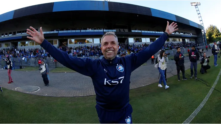 Gustavo Álvarez, el nuevo entrenador de Universidad de Chile.