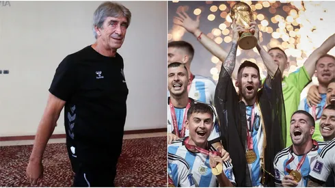 Pellegrini y su "influencia" en el título mundial de Argentina en 2022.
