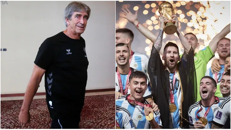Pellegrini y su "influencia" en el título mundial de Argentina en 2022.