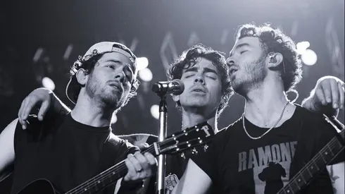 Jonas Brothers se presentan en Chile en 2024.