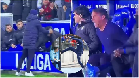 Luis García y su explosión de ira