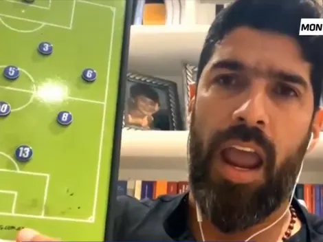 ¡Hasta con pizarra! Loco Abreu revela contactos con la U