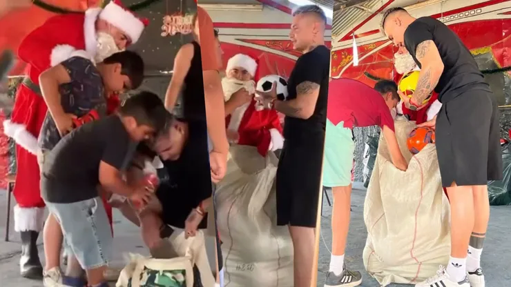 Campitos llevó regalos y compartió con los niños de la Aldea Mis Amigos de Peñaflor.