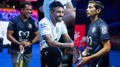 Leyendas del fútbol chileno como Jean Beasuejour, Jorge Valdivia y Matías Fernández dijeron presente en el Pala Tour.