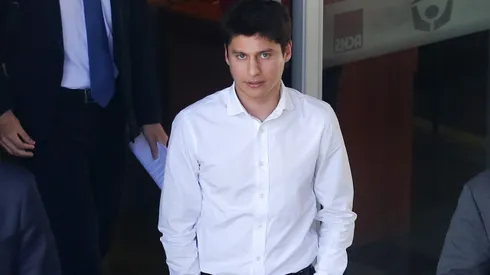 Nicolás Zepeda el 2019 durante su declaración por la desaparición de la estudiante japonesa Narumi Kurosaki.