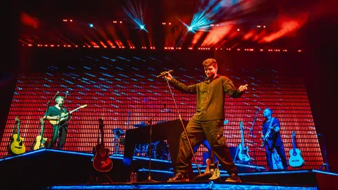 Pablo Alborán realizó un sensible concierto en Movistar Arena.