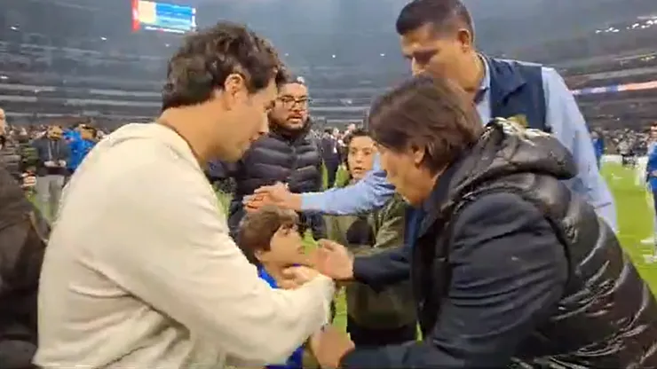 Bam Bam Zamorano junto a Checo Pérez y checo Jr.