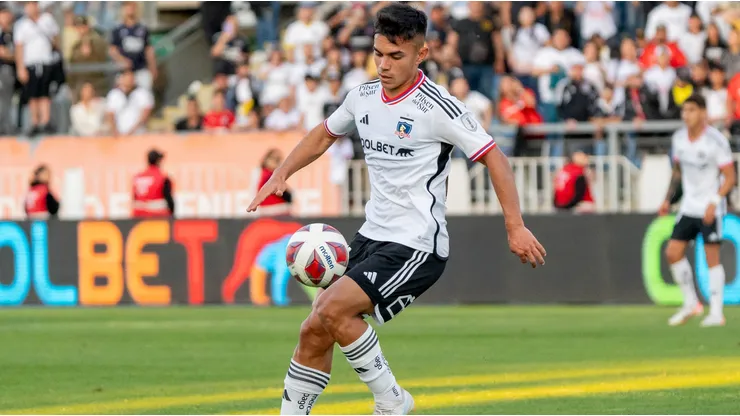 Vicente Pizarro, una de las figuras de Colo Colo en 2023.