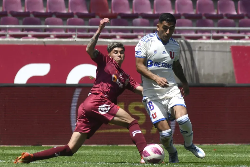 La U compra el 50% del pase que le faltaba de Maximiliano Guerrero. Foto: Alejandro Pizarro/Photosport